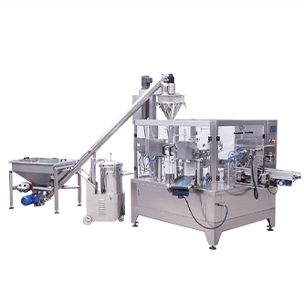 Food processing and filling machine